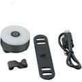 Miniatyrbillede 4 af 5: Baglygte Cykel, USB Genopladelig LED Vandtæt Advarselslampe 5 Tilstande_ryy
