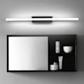 Miniatyrbillede 4 af 5: LED badeværelseslampe 40 cm kold hvid 9 W 6000 K sort indendørs badeværelseslampe badeværelsesbelysning 800 lm ikke dæmpbar [energiklasse F]_RY