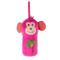 Miniatyrbillede 2 af 3: Rejse Opbevaringspose Plys Babyflaskepose Mader Opbevaringspose Plys Flaskepose Babyflaske Toteposer B Rosy 24X19X2cm