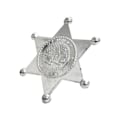 Pikkukuva 2 / 3: 10 kpl Merkki Cosplay-asuja Tarvikkeet Poliisi Tarvikkeet Opettavat Leikkikalut Lapsille (kuusikulmainen tähti) Silver