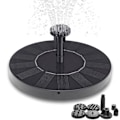 Miniatyrbilde 1 av 5: Fontän - Solfontene / Vannfontene Solcelle - 16 cm Svart Black Svart_ryy