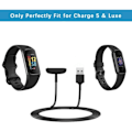 Miniatyrbilde 3 av 3: /Ryi/Lader for Fitbit Charge 5 / Charge 6 / Luxe, [2-pakning, 1 m] Erstatningsladekabel