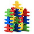 Pikkukuva 2 / 2: 16 kpl Tasapaino Villain -palikat Lapsille Opettava Tasapainon Pinottavat Palikat Puzzle Kehityspelin Leikkisetit 16 kpl 16pcs