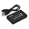 Miniatyrbillede 1 af 2: TG Universal USB Hukommelseskortlæser - Sort