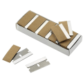 Miniatyrbillede 5 af 5: Enkeltkants Razor Blade, 100 stk, Razor Blades Skraber, Razor Blades Enkeltkant, Skraber Blades, Flad Razor Blade, Enkant Razor Blade