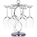 Miniatyrbilde 1 av 5: Vinstativ i rustfritt stål, elegant tørkestativ for vinglass/vinglassholder/vinglassoppbevaring