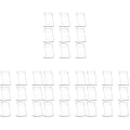Miniatyrbillede 1 af 3: 45 stk Akryl Display Stativ L-formet Skråt Skilt Holdere Skrivebord Papir Menu Holder 36 stk 9x6cm 36 pcs 9x6cm
