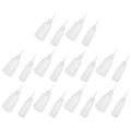 Miniatyrbilde 2 av 3: 20 stk Dispenserbeholdere Pigmentlagringflasker Øyedråpeflasker Klemlimbandflasker Plast Sp Transparent Color 14X5cm