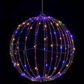 Pikkukuva 4 / 4: 40*40cm Joulu Led-pallovalot, Vedenkestävä Valoisa Joulupallo Ulko- ja Sisätiloihin, Puutarhan, Pihan ja Puun Koristeluun