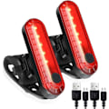 Miniatyrbillede 2 af 5: RYI) 2-pak LED baglygter til cykel, ekstra lyse og USB-genopladelige
