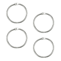 Miniatyrbilde 2 av 2: 100 stk Løse Blader Notatbok Bokringer Små Forbindelsesringer DIY Album Materiale Bokringer 1,5 Tommer 3*3cm