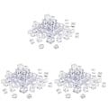 Miniatyrbillede 2 af 4: 240 stk. 20mm Terningformet Kunstig Akryl Isklumper Glasglans Isklumper Krystalklar Fotografi 240 pcs 2mm