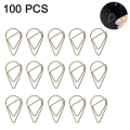 Pikkukuva 1 / 3: 100 kpl Paper Clips, Kestävät ja Ruostumattomat Paperiliittimet