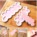 Miniatyrbild 4 av 5: Rosblad Utstickare Fondant Utstickare Sockerkonst Glasyr Blomma Utstickare Tårtdekoration (2 Set)