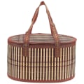 Pikkukuva 2 / 3: Kudotut säilytyskorit Rustic-leipäkori Wicker-säilytyskori Kudottu hedelmäkori Rattan-säilytyskori 30*20CM