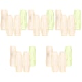 Miniatyrbillede 2 af 2: 20 stk. Glimmer Skrivetræningsenheder Universal Skrivegreb Holdningskorrektionshjælpemidler til Børnehave 20 pcs