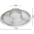 Miniatyrbillede 2 af 5: Sæt af 3 Rustfrit Stål Håndvask Si, Køkkenvask Gitter Anti-tilstopning Si Håndvask Aftapning Til Køkkenvask, Badeværelse, Vask, Badekar, 7 * 3 * 3cm