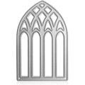 Miniatyrbillede 1 af 5: Dør Vindue Skærestencils Metal Vinduesramme Prægestencils Udskæringer Til Scrapbooking DIY Fotoalbum Kortfremstilling Dekorativ Stencil (4 stk)