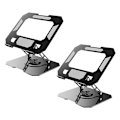 Miniatyrbilde 2 av 5: Fleksibel Bord Mobiltelefon Nettbrett Holder Sammenleggbar Holder Justerbar Aluminium Legering Nettbrett Holder_xrzi Sliver