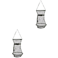 Miniatyrbillede 4 af 4: 3 stk Foldbar Agnskast Garnfiskenet Bærbar Fiskeri Landing Net Reje Bur 2stk 25X25CM 2pcs 25X25CM