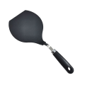 Miniatyrbillede 1 af 3: Turner Spatel Omelet Spatel Silikon Køkken Pandekage Spatel Mini Spatel Turner Fleksibel Pandekage Spatel Sort 36.5*16.1*3cm Black 36.5*16.1*3cm