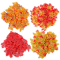 Pikkukuva 2 / 4: 200 kpl Teko Lehdet Syksy Lehdet Käsityö Vaahteran Lehdet Teko Syksy Lehdet Kiitospäivä Syksy Koriste Sekalaiset Värit 8X6.5CM Assorted Color 8X6.5CM