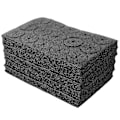 Miniatyrbillede 1 af 3: 75 stk. Hydroponiske Fugtige Plantesponges Jordfri Hydroponisk Plantningsværktøj Sort 16,5X27CM Black 16.5X27CM