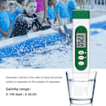 Miniatyrbillede 4 af 5: Tds Meter Digital Vandtester Professionel 5-i-1 Tds Temperatur Salt & S.g