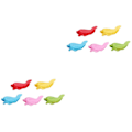 Miniatyrbillede 2 af 2: 150 stk. Delfin Silikon Skrivetræningsenheder Universal Skrivegreb Holdningskorrektionshjælpemidler Fo 100 pcs