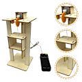 Miniatyrbillede 2 af 3: Puslespil Legetøj DIY STEM Legetøj Børn DIY Træelevator DIY Legetøj Elevator Tidlig Uddannelse Elevator Legetøj Beige 18.5x10cm Beige 18.5x10cm