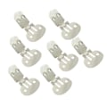 Miniatyrbillede 1 af 4: 100 stk. Blanke Sko-Klips i Rustfrit Stål DIY Håndværk Fund Accessories (32mm X 20mm) Sølv 100 stk. Silver 100pcs