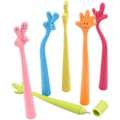 Miniatyrbilde 1 av 5: Morsomme bøyelige håndtegn-kulepenner for studentgave 0,5 mm svart blekk (18 stk) (a-1b)24 stk 24 pieces