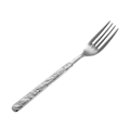 Pikkukuva 1 / 3: Ruostumattomasta teräksestä valmistettu kivijyväkahvainen haarukka, vintage-aterimet, länsimainen ruokailuväline kotiin ja ravintolaan 21*2*1cm 21*2*1cm