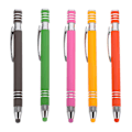 Pikkukuva 2 / 2: 5 kpl Ihmismieliset Kynänkahvat Kapasitiiviset Kynät Luovat Stylus-Kynät Metalliset Kuulakärkikynät Sekalaiset Värit 13,5X1CM Assorted Color 13.5X1CM