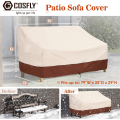 Miniatyrbild 3 av 5: Vattentäta Utomhusmöbelöverdrag för Soffa, Patiobänköverdrag för Utomhus, Tunga, Passar upp till 79B x 38D x 29H tum