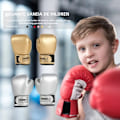 Miniatyrbillede 3 af 5: RYI_2 stk. Boksehandsker til børn PU Læder Kamphandsker Sandsæk Kickboxing Thaihandsker Professionelle til Børnetræning 01 Blå