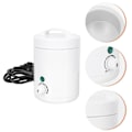 Miniatyrbilde 3 av 5: Multifunksjonsverktøyvoks Varmt Verktøyvoksvarmer Elektrisk Voksgadget Damevoksverktøy EU-plugg 15x9.5cm EU Plug 15x9.5cm