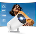 Miniatyrbilde 1 av 5: 5G 4K Projektor Smart HD LED WiFi Bluetooth HDMI. USB Android Hjemmekino - PA