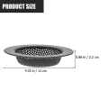 Miniatyrbilde 3 av 3: 3 stk. Kjøkkenvask Propp Sil Strainer Vask Filter Avfallsbeholder Propp Svart 11X11CM Black 11X11CM