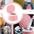 Miniatyrbillede 4 af 5: Bærbar Potte til Småbørn Rejse Foldbar Pottesæde til Småbørns Pottetræning Toilet til Børn Drenge Piger Bil Potte On The Go Potte