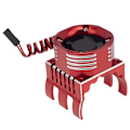 Miniatyrbilde 1 av 5: 42mm Motor Kjøleventilator Varmespreder Med LED-lys Kompatibel Med Traxxas 1/10 E-maxx E- Summit Arrma 1/8 Kraton