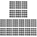 Pikkukuva 1 / 3: 72 Paria Silikonisia Nenätyynyjä, Korotuskumit, Liimautuvat Tyynysarjat, Lasit, Aurinkolasit, Silmälasit 72 pairs 1.9X0.8cm