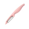 Miniatyrbillede 5 af 5: 2 stk. Universal skræller med køkken skræller, skarp, dobbeltsidet, pink, sort