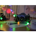 Miniatyrbillede 2 af 5: Spherical String Lights, 6m 40 LED Små Kugler, Batteridrevet Indendørs Og Udendørs Dekorationsbelysning, Til Hjem/soveværelse/have/balkon/fest/jul