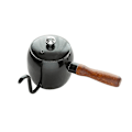 Miniatyrbilde 1 av 4: 304 Rustfritt Stål Japansk Håndbrygget Kaffe Kanne 500ml Svart