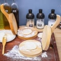 Miniatyrbild 2 av 2: 8 tums träpress. Tortillapress, mjöltortillapress degpress
