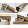 Miniatyrbilde 5 av 5: 4-pakks Folding Forlengelsesbraketter for arbeidsbordbein Fargerike Låsende Hengsler for Folding Benstøtte