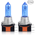 Miniatyrbilde 1 av 5: H15 Halogenpærer 12v 15/55w Frontlyspærer 5000k Varmt Hvit Tåkelys DRL Pære, 2 Stykker
