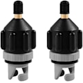 Miniatyrbild 1 av 5: 2 st. Uppblåsbar Båt SUP Pump Adapter Standard Konventionell Luftpump Luftventil Adapter Ekrad Platta Fäste