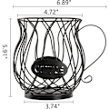 Miniatyrbillede 2 af 5: Universal opbevaringskurv til kaffekapsler, alsidig til hjemmet